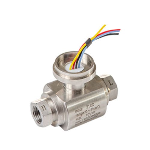Differenzdruckaufnehmer - 218D - BCM SENSOR TECHNOLOGIES bv - piezoresistiv / analog / mit Spannungsausgang