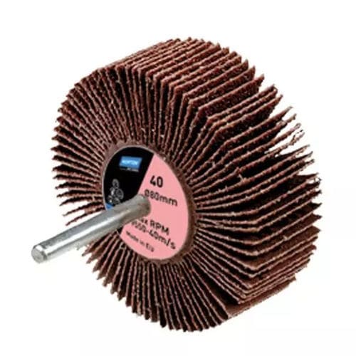 Fächerschleifer mit Schaft - BDX  - Norton Abrasives - für Schleifmittelbeschichtungen / Vlies