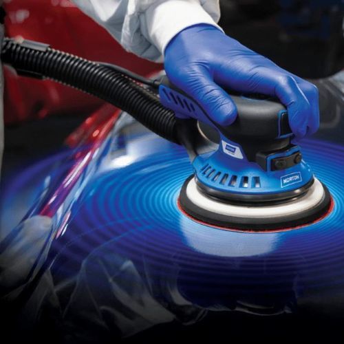 Exzenterschleifer - DAS-e - Norton Abrasives - Orbital / Handgerät / elektrisch