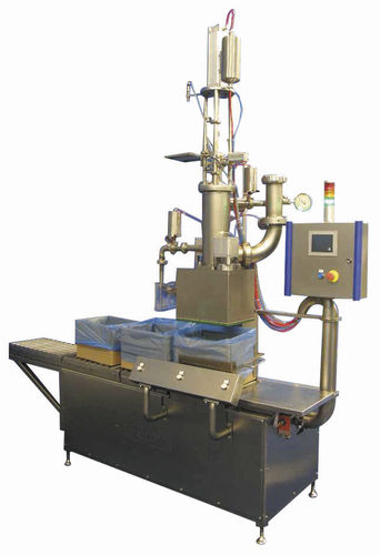 Halbautomatische Füllmaschine - PMG 10 - Trepko A/S - Bag-in-Box / für Lebensmittel / für Butter
