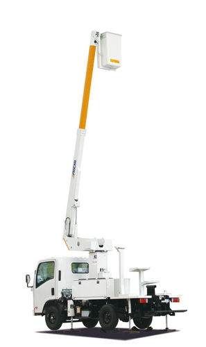 LKW-montierte Teleskoparbeitsbühne - SH08ARN - Aichi Corporation - hydraulisch