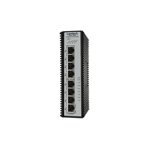 Ethernet-Switch / managed - IPGS-3008 series - Lantech Communications Europe GmbH - 8 Ports / 8 Ports / Gigabit