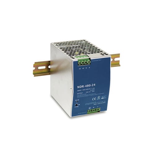Stromversorgung für DIN-Schiene - NDR-480 series - Lantech Communications Europe GmbH - AC/DC / mit Überlastschutz / mit Kurzschluss-Schutz