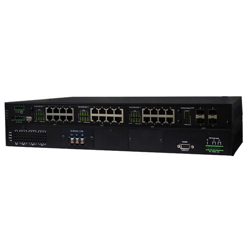 Ethernet-Switch / managed - IPES-3424DSFP-2P series - Lantech Communications Europe GmbH - 28 Ports / Gigabit / Netzwerkschicht 2