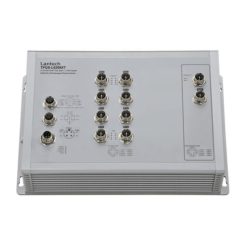 Ethernet-Switch / managed - TPGS-L6208XT series - Lantech Communications Europe GmbH - 10 Ports / Netzwerkschicht 2 / Netzwerkschicht 3