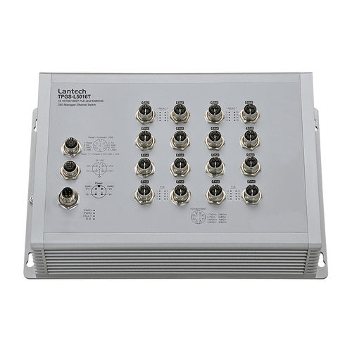 Ethernet-Switch / managed - TPGS-L5016T series - Lantech Communications Europe GmbH - 16 Ports / Netzwerkschicht 2 / Gigabit