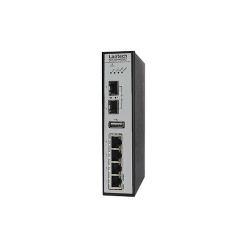 Ethernet-Switch / managed - IGS-3204MGSFP series - Lantech Communications Europe GmbH - 6 Ports / Gigabit / für DIN-Schiene