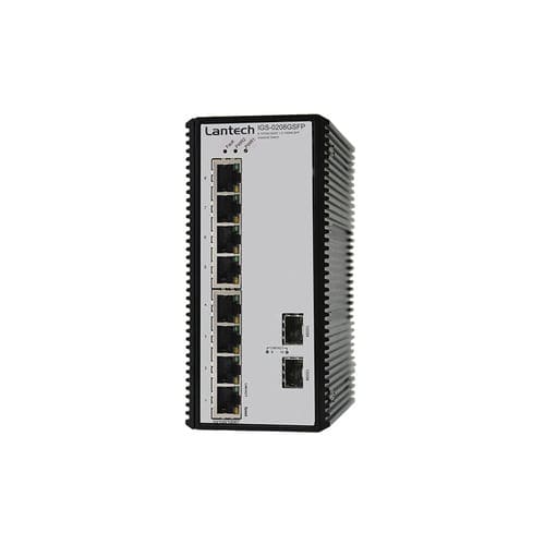 Ethernet-Switch / unmanaged - IGS-0208GSFP series - Lantech Communications Europe GmbH - 10 Ports / Gigabit / Drahtlos