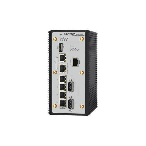 Kabelloser Router - IWAP-3004 series - Lantech Communications Europe GmbH - RS232 / WAN / WiFi