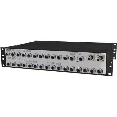 Ethernet-Switch / managed - TPGS-L6424XFTR series - Lantech Communications Europe GmbH - 28 Ports / 5G / auf Rack