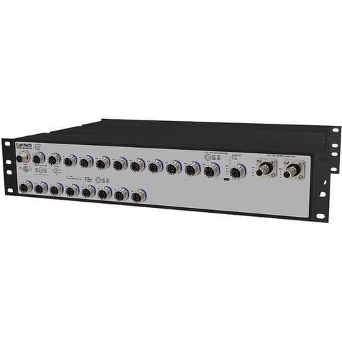Ethernet-Switch / managed - TPGS-L6416XFTR series - Lantech Communications Europe GmbH - 20 Ports / Netzwerkschicht 2 / Gigabit-Ethernet