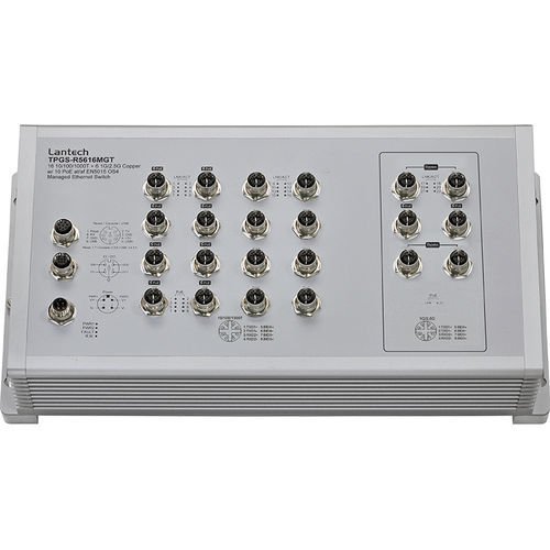 Ethernet-Switch / managed - TPGS-R5616MGT series - Lantech Communications Europe GmbH - 22 Ports / Netzwerkschicht 2 / Netzwerkschicht 3