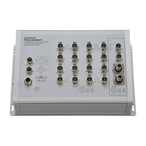 Ethernet-Switch / managed - TPGS-L5416MGFT series - Lantech Communications Europe GmbH - 20 Ports / wandmontiert / mit Gehäuse