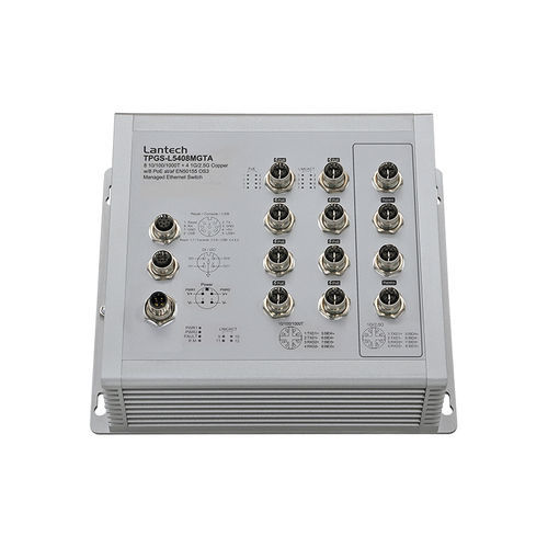 Ethernet-Switch / managed - TPGS-L5408MGTA series - Lantech Communications Europe GmbH - 12 Ports / Netzwerkschicht 2 / Netzwerkschicht 3