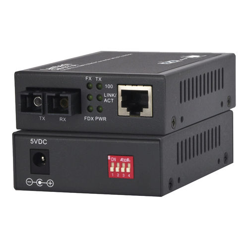 Medienwandler - CM-011A series - Lantech Communications Europe GmbH - Ethernet / LWL / rackgelagert