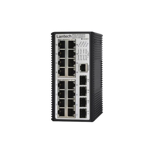 Ethernet-Switch / managed - IPES-3416DSFP series - Lantech Communications Europe GmbH - 20 Ports / Gigabit / Netzwerkschicht 2