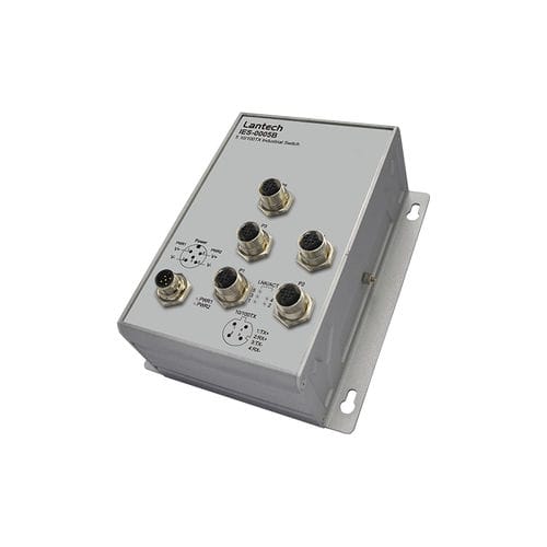 Ethernet-Switch / unmanaged - IES-0005B series - Lantech Communications Europe GmbH - 5 Ports / Drahtlos / wandmontiert
