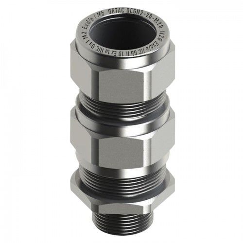 Kabelverschraubung / vernickeltes Messing - DCGXX series - ORTAC - Edelstahl / Messing / Aluminium