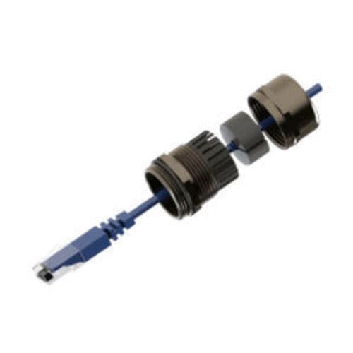 Kabelverschraubung / vernickeltes Messing - OPBG04-SR05 - ORTAC - Messing / halogenfrei / metrisch