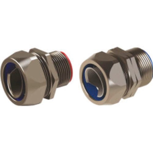 Hydraulikanschluss - LSRN 00 - ORTAC - Gewinde / Ringverschraubung / vernickeltes Messing