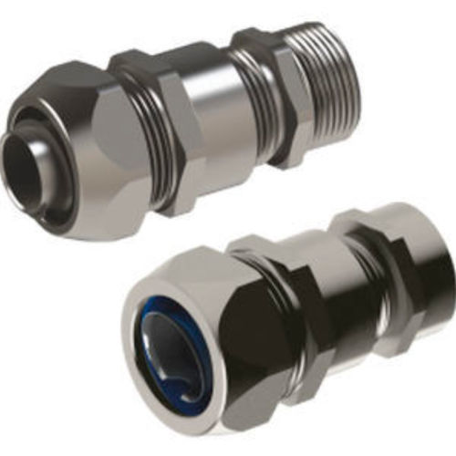 Hydraulikanschluss - MLSRN series - ORTAC - Gewinde / Ringverschraubung / vernickeltes Messing