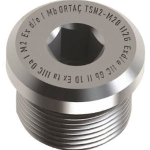 Runder Stopfen - TS Series - ORTAC - außen / NBR / vernickeltes Messing