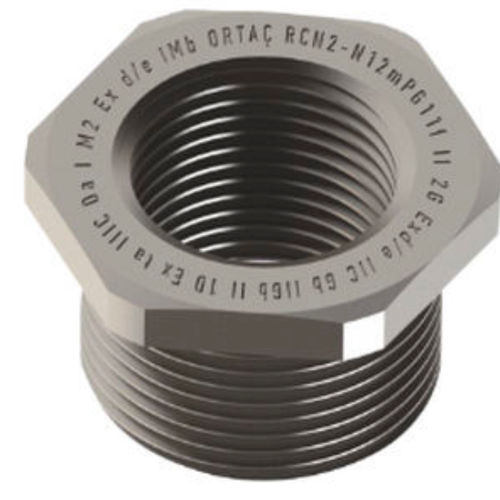 Edelstahl-Adapter - AP1 Type  - ORTAC - vernickeltes Messing / ex-geschützt