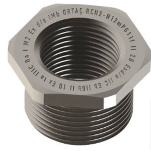 Gewinde-Reduzierstück / Messing - RC series - ORTAC - Edelstahl / ex-geschützt