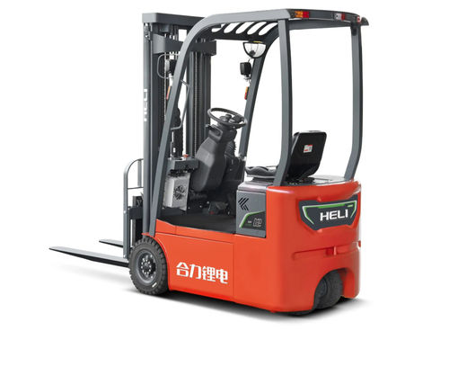 Elektrischer Gabelstapler - H4  - Anhui HeLi Co.,Ltd. - Sitz / für Materialumschlag / mit 3 Rädern