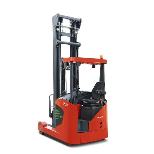 Elektrischer Schubmaststapler - G2  - Anhui HeLi Co.,Ltd. - Sitz / für enge Gänge / zum Laden