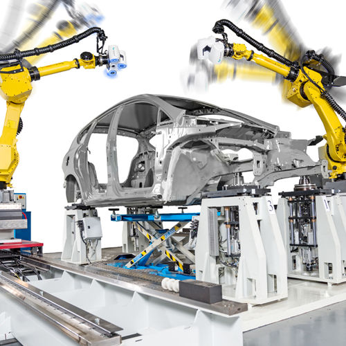 Tragbare Koordinatenmessmaschine -  360° SIMS  - HEXAGON MANUFACTURING INTELLIGENCE - in Produktionsnähe / Multisensor / automatisiert