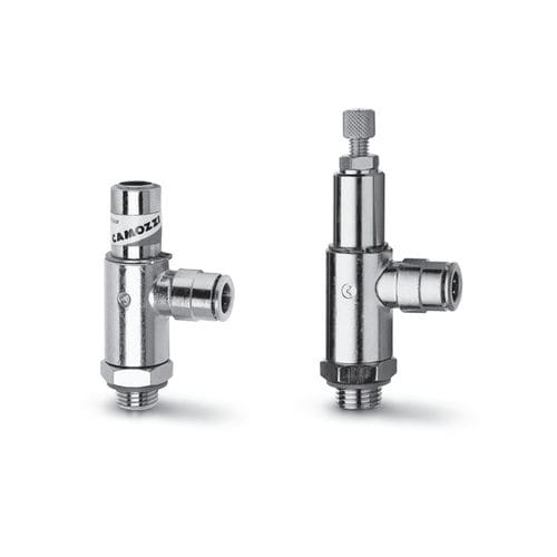 Durchsatzkontrollventil - GSCU, GMCU, GSVU, GMVU, GSCO, GMCO series - CAMOZZI AUTOMATION - Nadel / manuell / für Luft