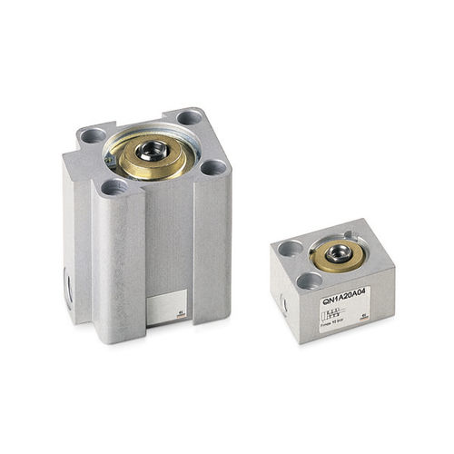 Kurzhubzylinder - QN series - CAMOZZI AUTOMATION - pneumatisch / Kolben / einfachwirkend