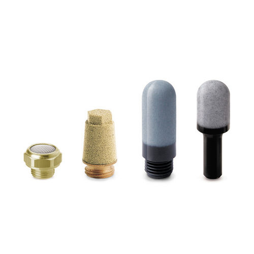 Verdrängungs-Schalldämpfer - 29 series - CAMOZZI AUTOMATION - für Druckluft / Stahl