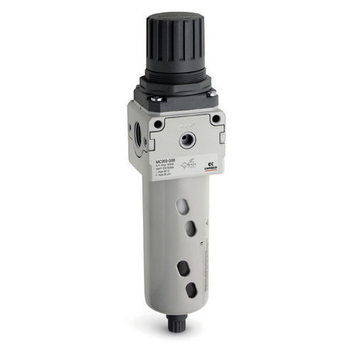 Luftfilterregler - MC series - CAMOZZI AUTOMATION - Membran / mit Bajonettanschluss / kompakt