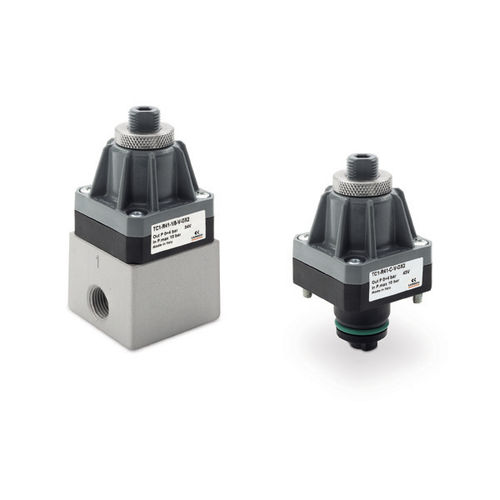 Miniaturdruckregler - TC series - CAMOZZI AUTOMATION - Sauerstoff / Membran / Patronen