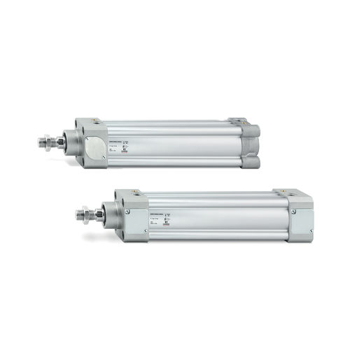 Pneumatikzylinder - 63 END LOCK - CAMOZZI AUTOMATION - Kolben / doppeltwirkend / Edelstahl