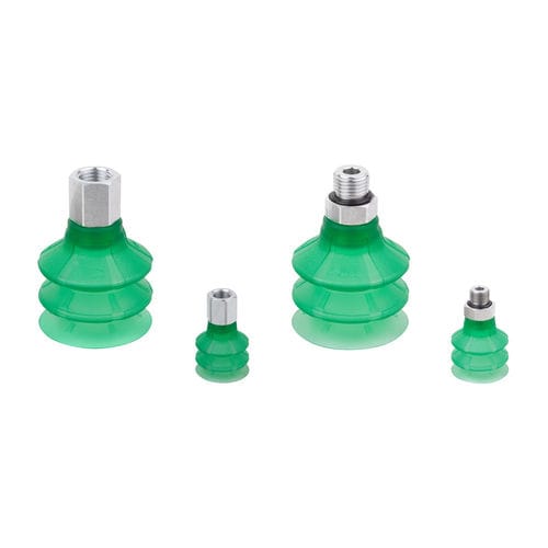 Balg-Saugnapf - VPCM - CAMOZZI AUTOMATION - Gummi / für Materialumschlag