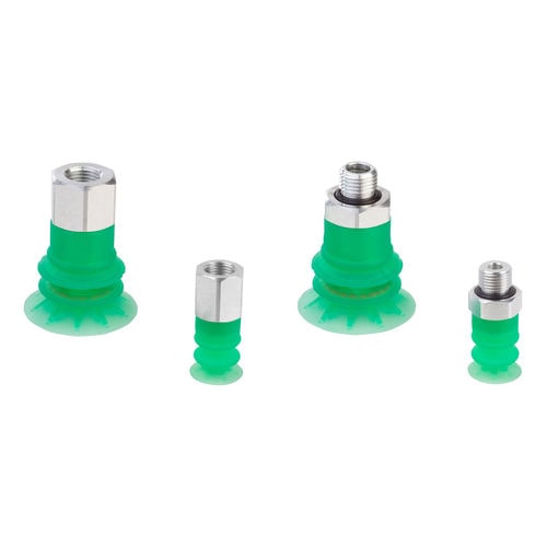 Balg-Saugnapf - VPCN - CAMOZZI AUTOMATION - Silikon / Gummi / für Materialumschlag