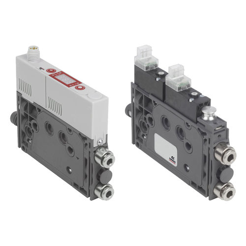 Geschmierter Venturi-Ejektor - VEQ - CAMOZZI AUTOMATION - einstufig / für Glasscheiben / Leiterplatten