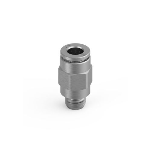 Hydraulikanschluss - HP6000 series - CAMOZZI AUTOMATION - für Druckluft / Push-in / rechtwinkelig