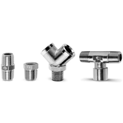 Hydraulikanschluss - 2000 series - CAMOZZI AUTOMATION - für Druckluft / Einschraub / rechtwinkelig