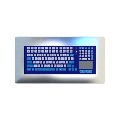 Einbaufähige Tastatur - KB-115A-AP - Arista - mit mechanischen Tasten / Membran / 104 Tasten