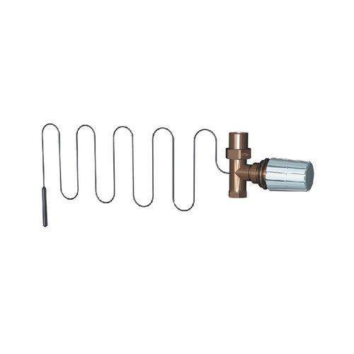 Thermostatisches Ventil / Stell - TV-1-1/1 - 2VV s.r.o. - für Wasser / Gewinde / 2-Wege