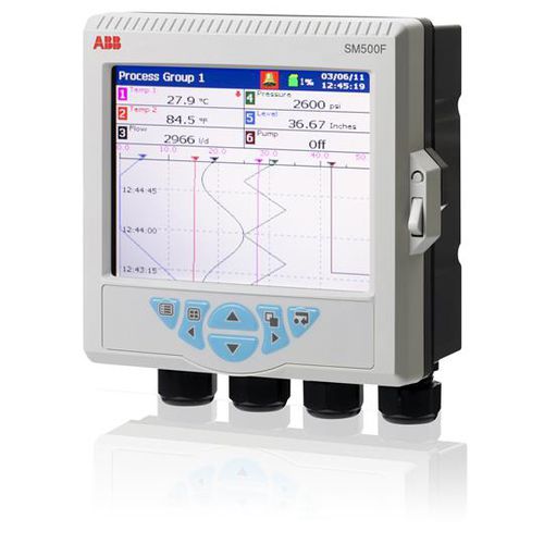 Papierloser Rekorder - SM500F - ABB Measurement & Analytics - Temperatur / Feuchte / Ethernet