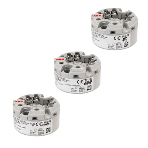 Temperaturmessumformer / am Sondenkopf - TTH300 - ABB Measurement & Analytics - RTD / Thermoelement / 3-Kabel