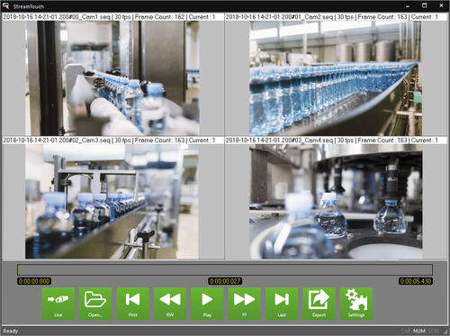 Überwachungssoftware - StreamTouch - EHD imaging - Maschinen / automatisiert / Windows