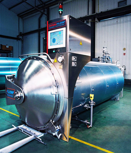 Prozess-Sterilisator - Static Steriflow - Steriflow - für Hochdruck-Heißwasser / für die Lebensmittelindustrie