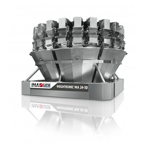 Mehrkopf-Wiegemaschine - WEIGHTRONIC WA 24 - Ilapak - für die Lebensmittelindustrie / für Granulat / mit zentraler Beschickung