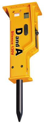 Hydraulikhammer - D&A 130V - D&A Heavy industry - für Kleinlader / vertikal